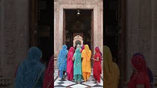 Rajasthan Ki Mahilayein Mandir Mein Traditional Hindu Women Worship