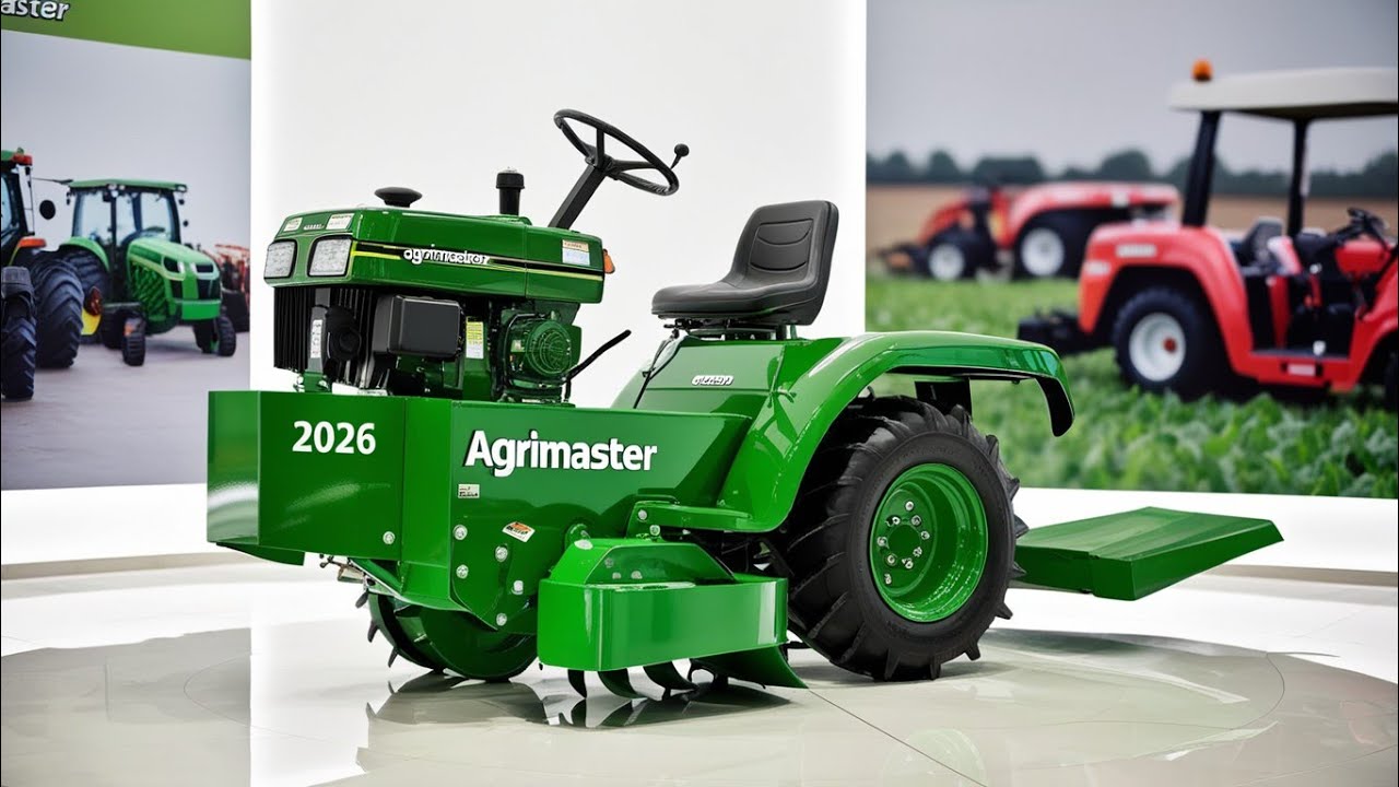 2026 Agrimaster Mini Tiller | The most powerful machine for small ...