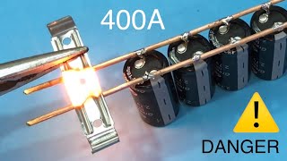 400A INCREDIBLE POWER, HOW SO POWERFUL ARE SUPER CAPACITORS