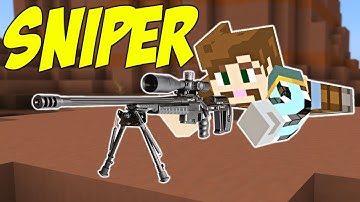 How to make a Sniper Rifle with Command Blocks!
