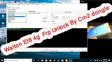 Walton Ef8 4g  Frp Unlock By Cm2 dongle