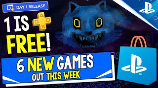 6 NEW PS4/PS5 Games Out THIS WEEK! New FREE PS Plus DAY 1 Game, Horror Games, UPDATES + More Games