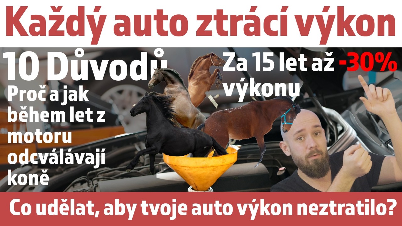 Co dělat aby auto neztrácelo výkon? 10 důvodů proč auto přichází o výkon a jak tomu přecházet