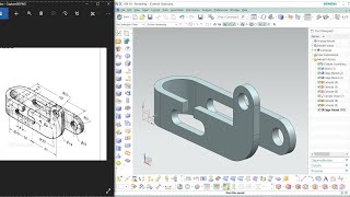 NX CAD | Part Design | Tutorial # | Control Guide
