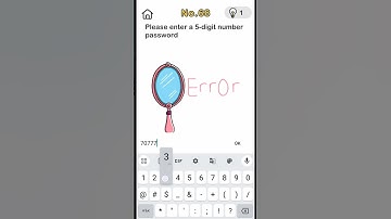 Brain Out Level 68 Please add a 5 - Digit Number password #2 on Trending for gaming