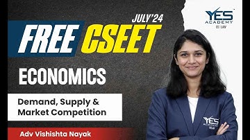 FREE CSEET Economics Online Classes (Lec 9) | FREE CSEET LIVE Batch July 24