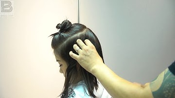 dạy cắt tóc tại trường nghề tóc vbh: Graduation tam giác