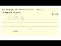Estimation Functional Skills Maths Level 1 AQA Question Paper 1 non calc