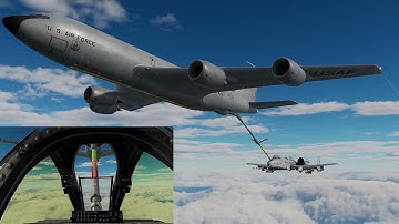 DCS A-10CII Air-to-Air Refueling