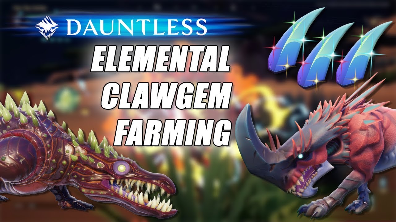 EASY FAST Elemental Clawgem Farming (60 Seconds)