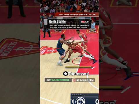 NBA 2K27 Controls Update Right Stick Steals Removed #2k #2k27 #nba2k27