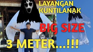 Layangan kuntilanak besar 3 meter / Layangan hantu