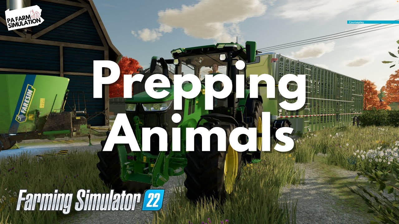 Getting The Meat Processing Plant STOCKED Farming Simulator 22 (FS22