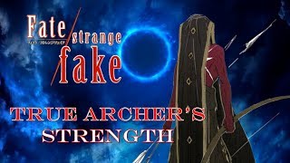 Fate Strange Fake A Servant That Surpes Gilgamesh? True Archer Hercules Power Breakdown