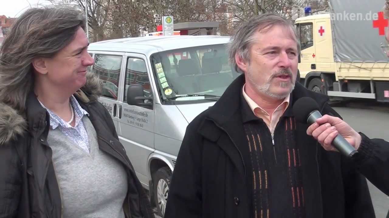 Bombenentschärfung in Bamberg - Interview mit einem Bewohner der Sperrzone vor der Evakuierung