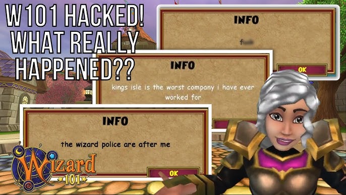 MMO Wizard101 Trolled By Strange Employee Server Messages