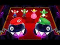 Mario Party Island Tour Minigames - Luigi Vs Mario Vs Peach Vs Yoshi (Master Difficulty)