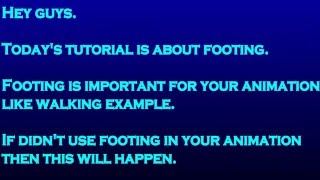 Sticknodes - Footing || Tutorial 3#