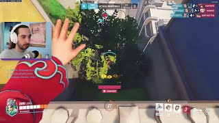 Very rare Brigitte Shield Bash Environmental kill | Overwatch 2