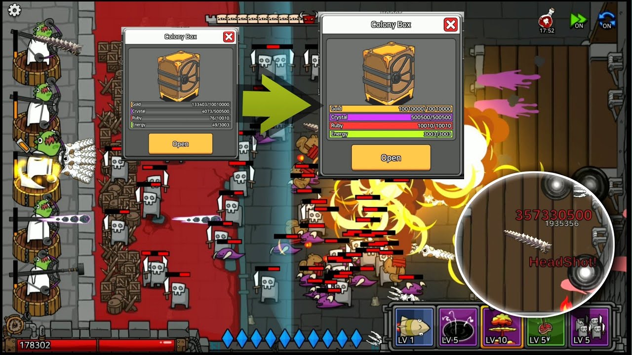 ARROW WAR Gameplay 1250 DAILY QUEST BOSS Hell Tower YouTube