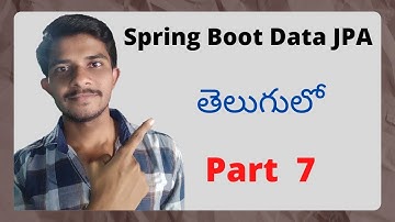 Spring boot Data Jpa in telugu // Data Jpa Concept in spring framework //Easy Learning Channel