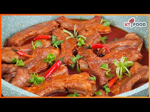 Video Cách làm Sườn Non Kho Chao thật thơm ngon | món ăn mới... - youtube