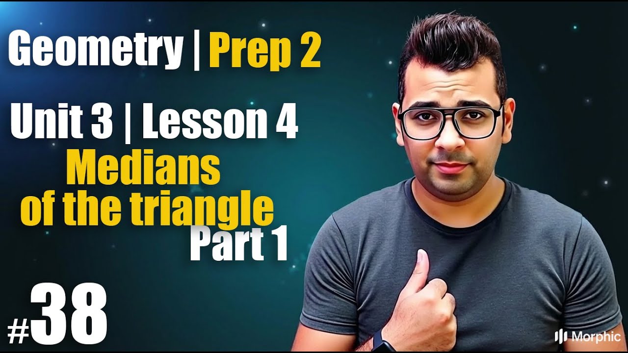 Math Prep 2 | Geometry | Unit 3 - Lesson 4 | The Medians of the ...