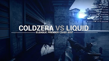ELEAGUE PREMIER 2017: Coldzera vs Liquid