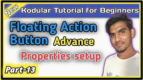 Kodular Circular Progress properties Beginner Tutorial Part-13