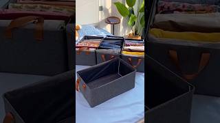 Wardrobe Organiser Foldable Clothes Storage Bags Online available on Amazon Flipkart