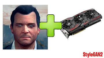 StyleGAN2 + Michael De Santa (Thx @John Hills)