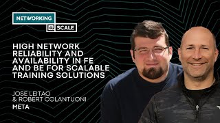 Celebrity High Network Reliability and Availability in FE and BE for Scalable Training Solutions Profile