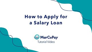MarCoPay App Tutorial - Salary Loan screenshot 2
