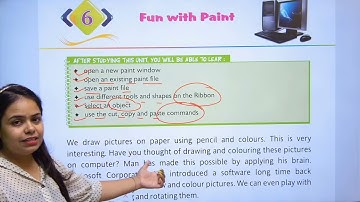 COMPUTER-3 | CHAPTER-6 | FUN WITH PAINT