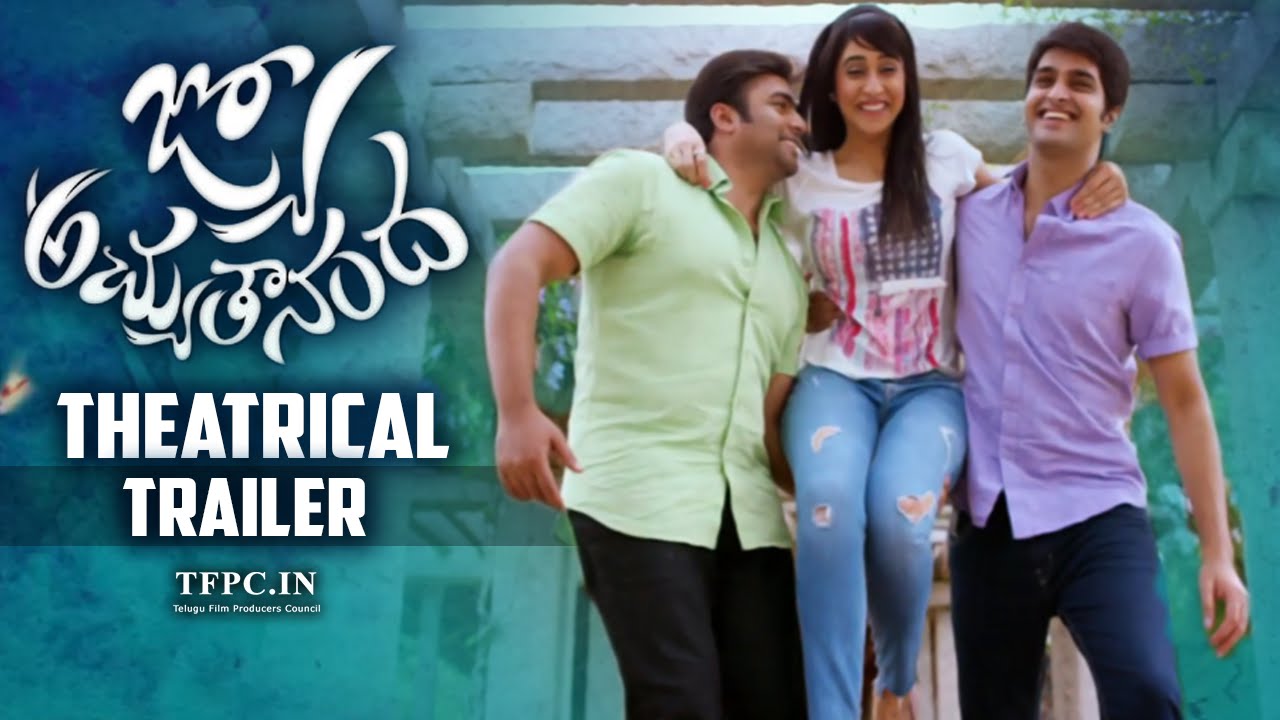 Jyo Achyutananda Theatrical Trailer | Nara Rohith | Naga Shaurya | Regina | TFPC