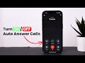 How To Turn On or Off Auto Answer Calls On iPhone (iOS 18)?