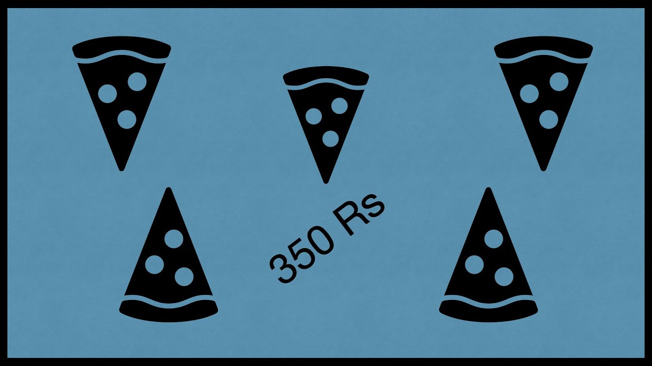 pizza online bill calculator python, learn python hands on YouTube