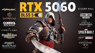 RTX 5060 with DLSS 5: Test in 12 Latest Games ~ Is It Worth Using?