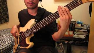 Video thumbnail of "Supper Moment - 小伙子 (Bass Cover)"