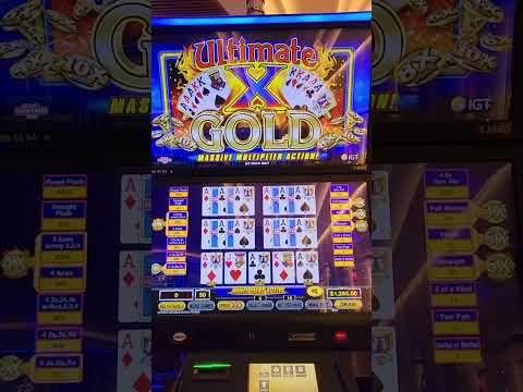Dealt 3 Aces on 5-play $1 Double Double Bonus! Can We Get a Fourth?