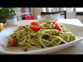Avokádó pesztó spagetti recept I Fokti Laura