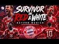 Survivor in Red & White (Bayern Munich) | 80s Synthpop Anthem 🔴⚪🔥
