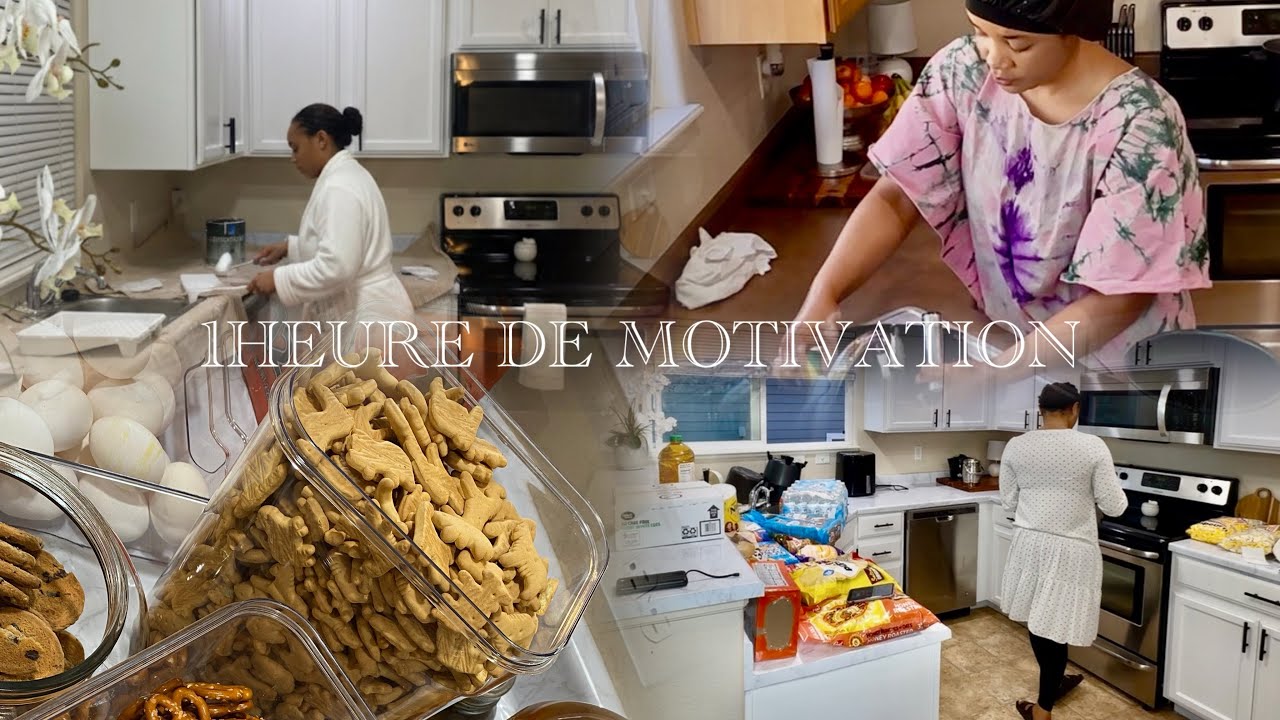 ✨1H MOTIVATION MÉNAGE RENOVATION DE MA CUISINE 🏠