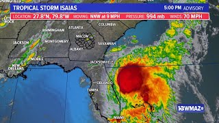 Tracking Tropical Storm Isaias (8/2/20 Evening update)
