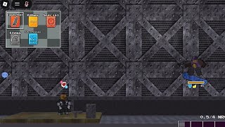 The guy from the block tales demo 6 concept gets gunned down (block tales battle simulator)
