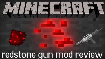 redstone hand gun mod showcase (minecraft 1.6.2)
