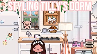 Tilly’s Uni Experience: Styling Tilly’s Dorm! EP 1 (Toca World) 🏫 NEW SERIES!