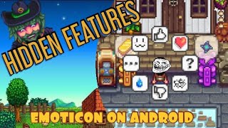 HOW TO DISPLAY EMOTICON ON ANDROID | STARDEW VALLEY