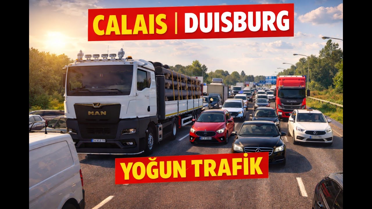Tmp | Duisburg CLAIS’te Kaos! Yoğun Trafik, Zincirleme Kazalar