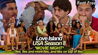 Love Island USA Season 8 Movie Night ALL LIES EXPOSED